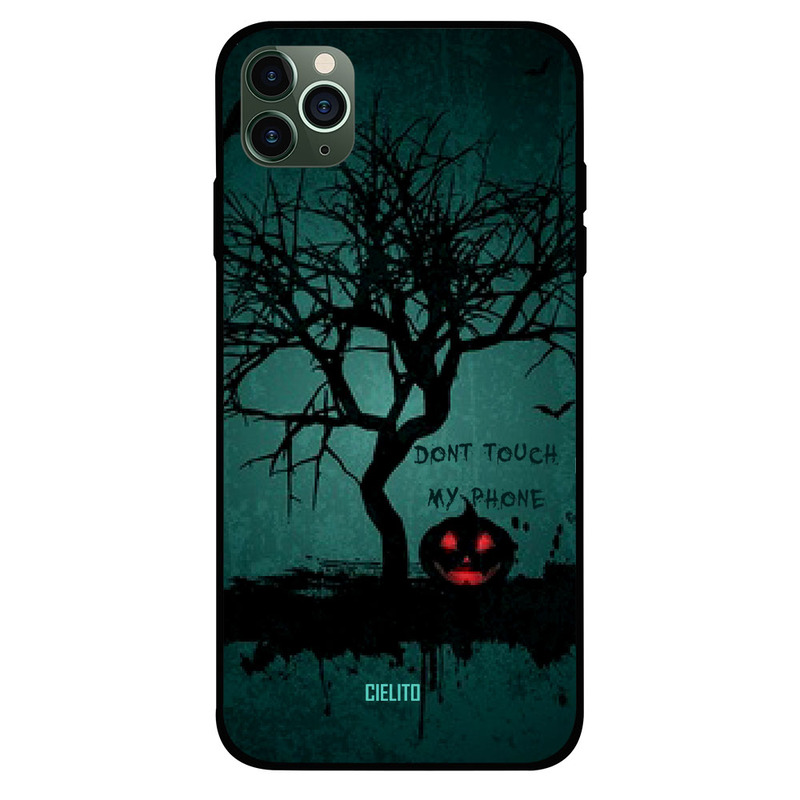 

Cielito Apple iPhone 11 Pro Max Mobile Phone Back Cover, Scary Dont Touch