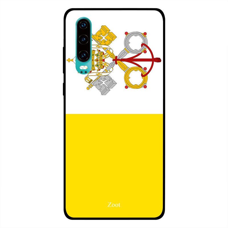 

Zoot Huawei P30 Mobile Phone Back Cover, Vatican City Flag