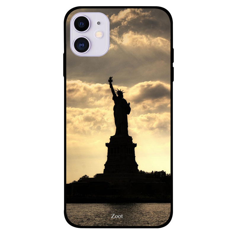 

Zoot Apple iPhone 11 Mobile Phone Back Cover, Statue Of Liberty NY