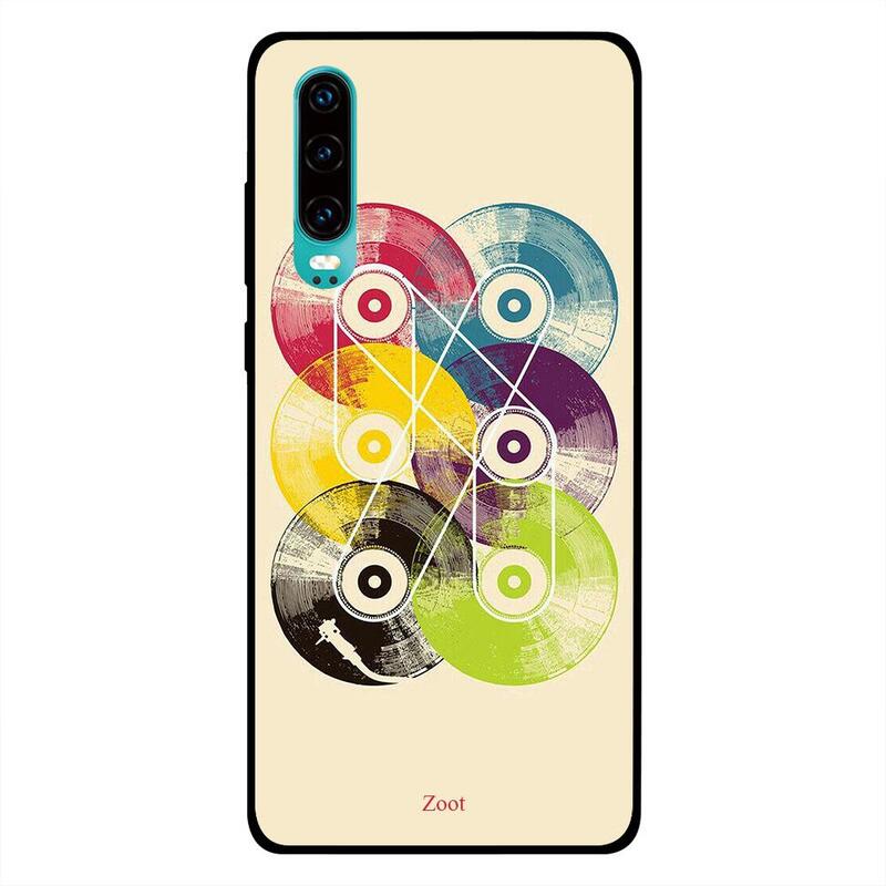 

Zoot Huawei P30 Mobile Phone Back Cover, Music Disks