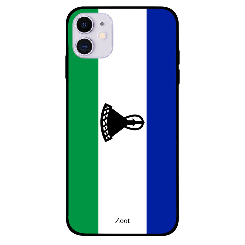 

Zoot Apple iPhone 11 Mobile Phone Back Cover, Lesotho Flag