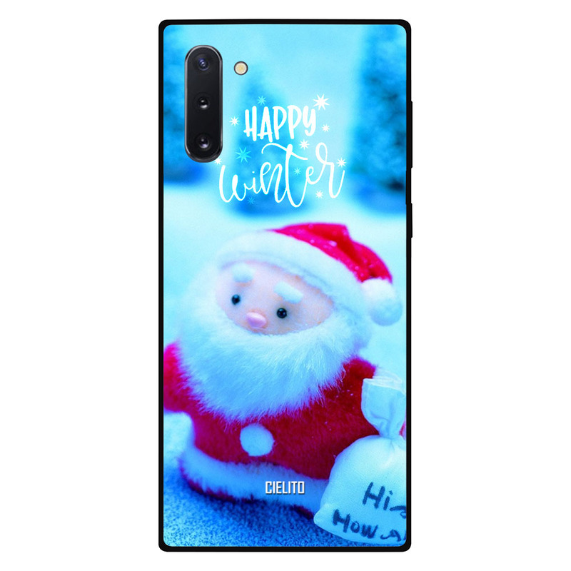 

Cielito Samsung Note 10 Mobile Phone Back Cover, Happy Winter Santa