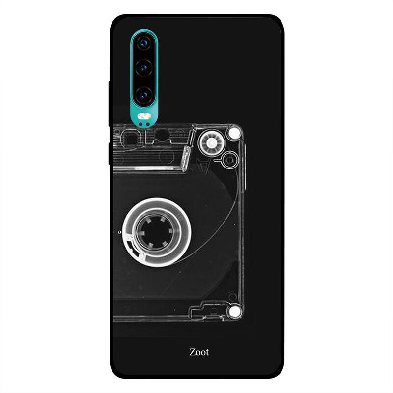 

Zoot Huawei P30 Mobile Phone Back Cover, Cassette Tape