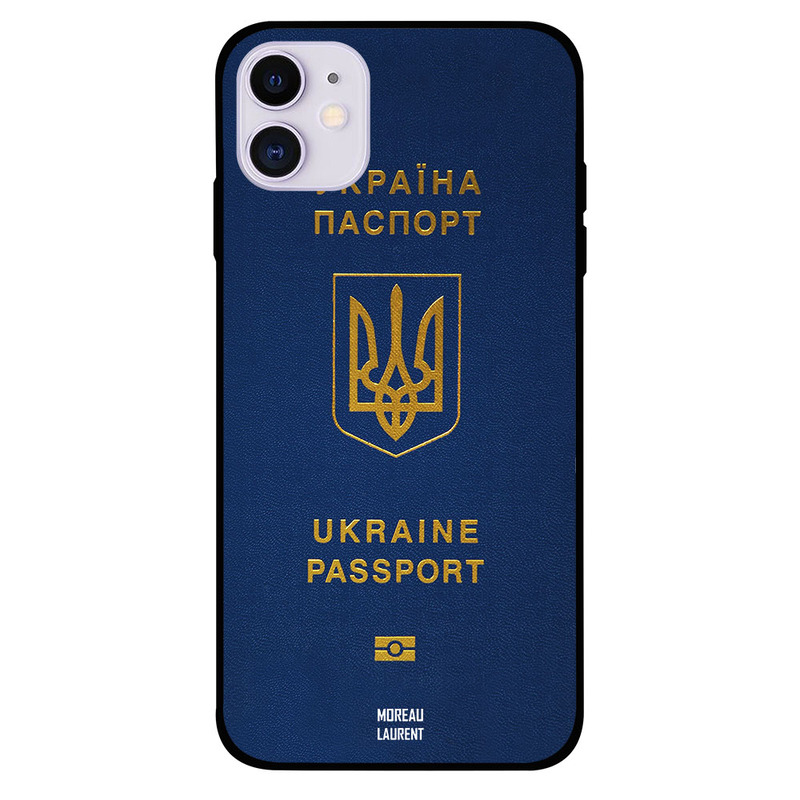 

Moreau Laurent Apple iPhone 11 Mobile Phone Back Cover, Ukraine Passport
