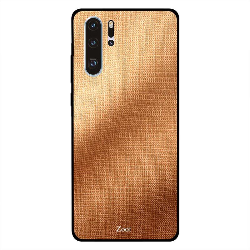 

Zoot Huawei P30 Pro Mobile Phone Back Cover, Golden Brown Jeans Pattern