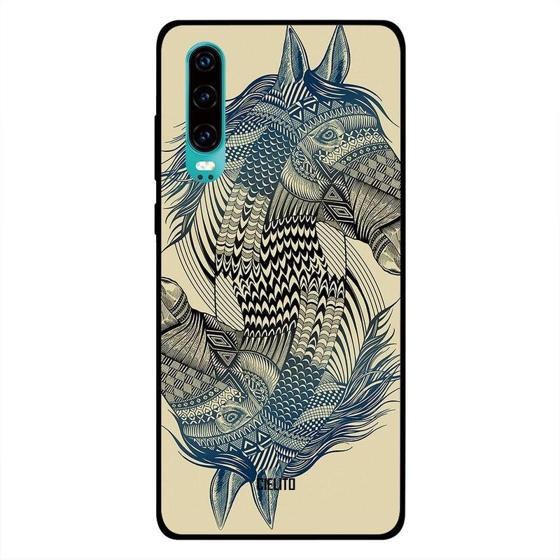 

Cielito Huawei P30 Mobile Phone Back Cover, Horse Art