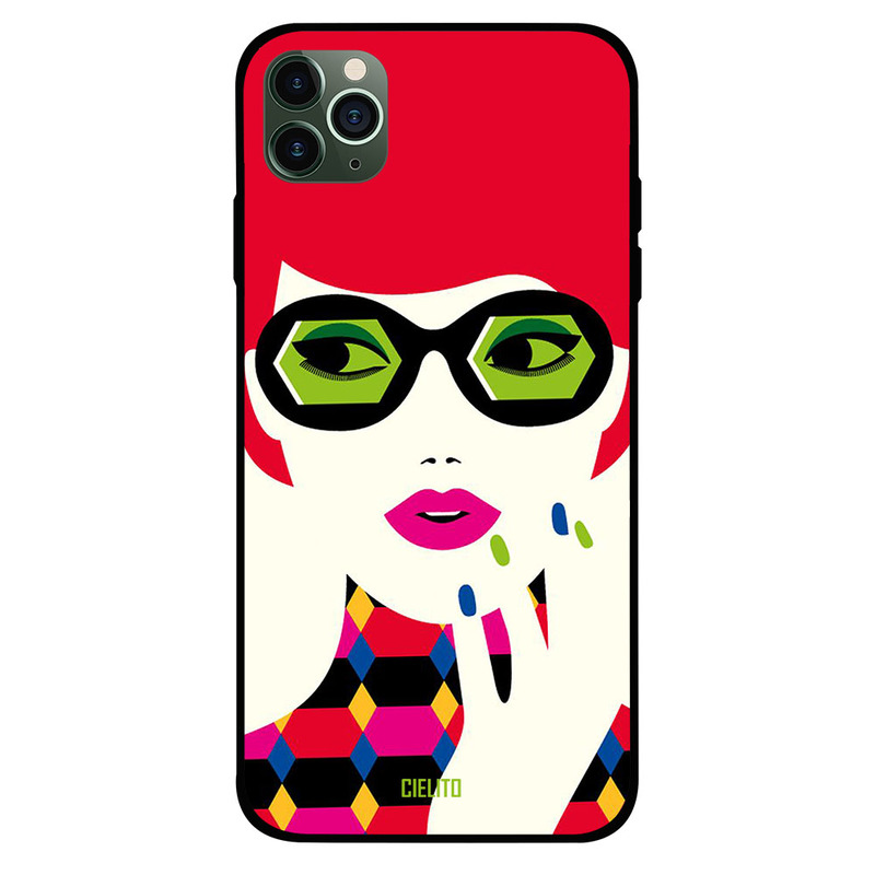 

Cielito Apple iPhone 11 Pro Mobile Phone Back Cover, Vector Fashion Girl