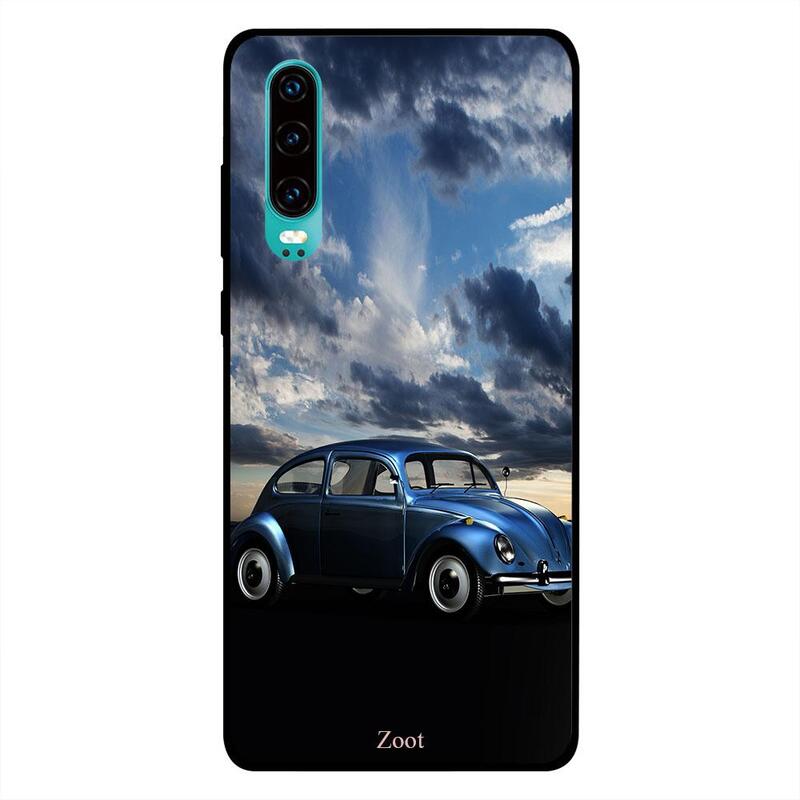 

Zoot Huawei P30 Mobile Phone Back Cover, Blue Storm