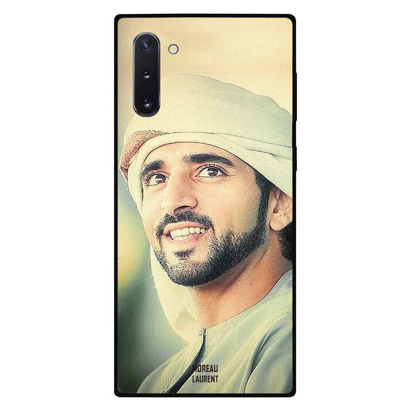 

Moreau Laurent Samsung Note 10 Mobile Phone Back Cover, Shiekh Hamdan Smiling