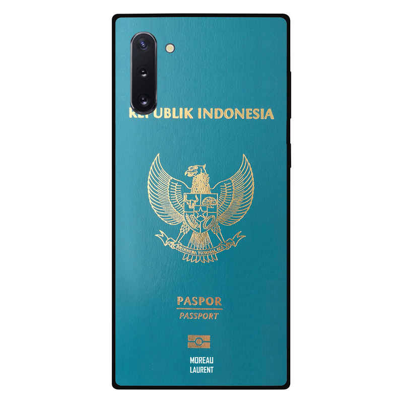 

Moreau Laurent Samsung Note 10 Mobile Phone Back Cover, Indonesia Passport