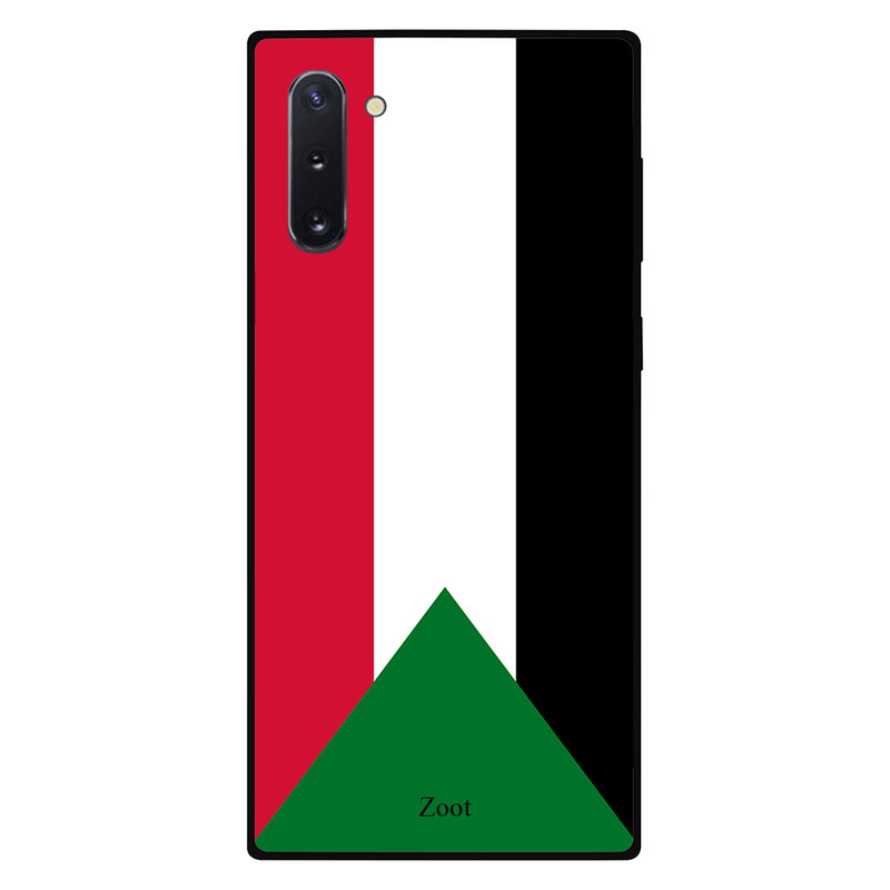 

Zoot Samsung Note 10 Mobile Phone Back Cover, Sudan Flag