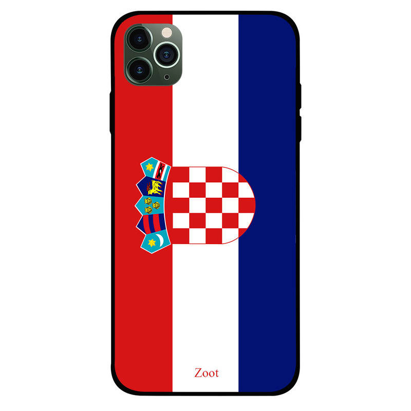 

Zoot Apple iPhone 11 Pro Max Mobile Phone Back Cover, Croatia Flag
