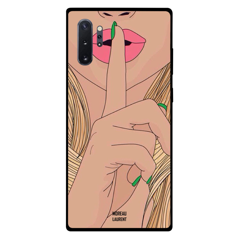

Moreau Laurent Samsung Note Plus Mobile Phone Back Cover, Shhhh