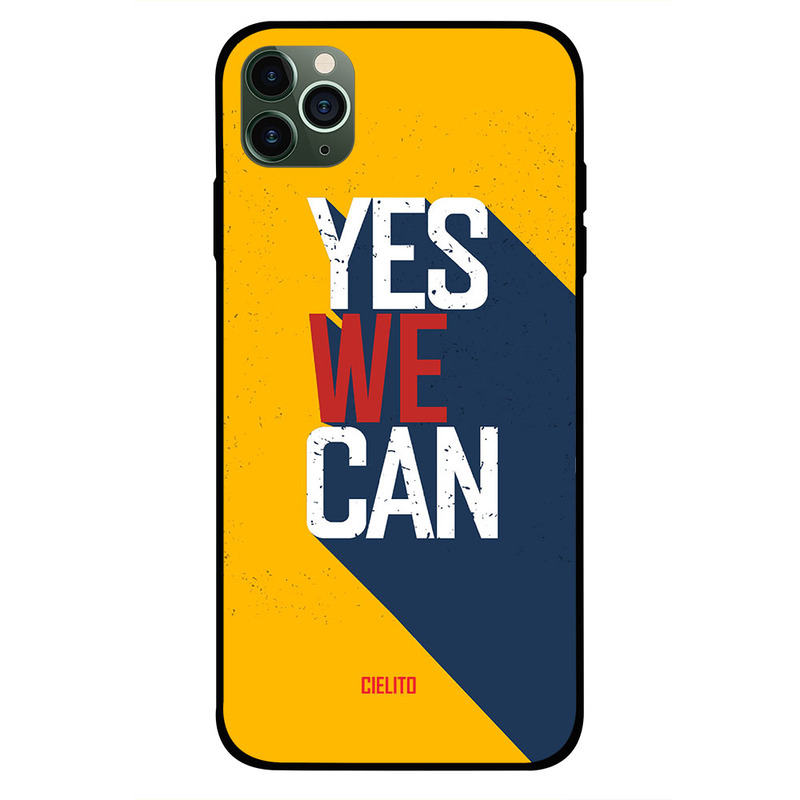 

Cielito Apple iPhone 11 Pro Max Mobile Phone Back Cover, Yes We Can