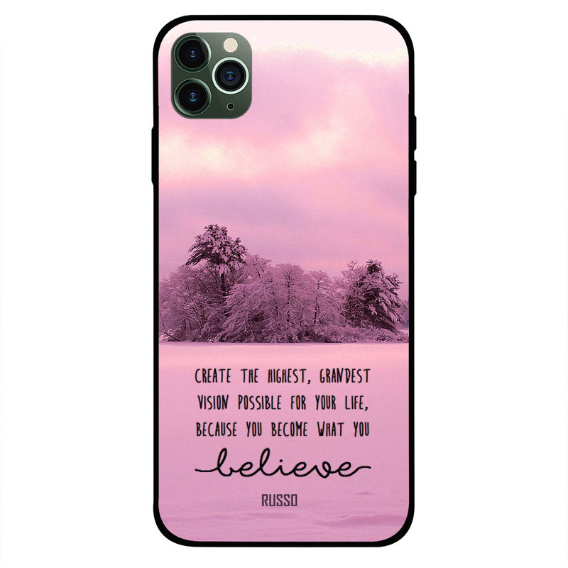 

Russo Apple iPhone 11 Pro Mobile Phone Back Cover, What You Believe