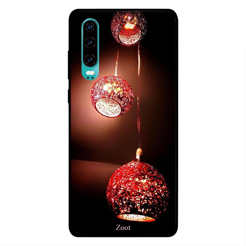 

Zoot Huawei P30 Mobile Phone Back Cover, Red Hanging Lamps
