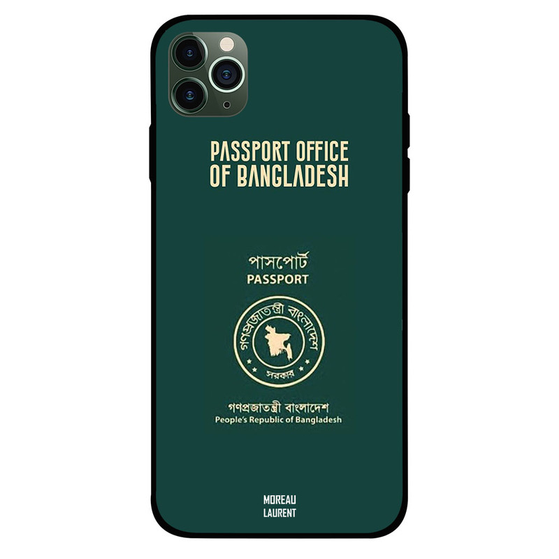 

Moreau Laurent Apple iPhone 11 Pro Mobile Phone Back Cover, Bangladesh Passport