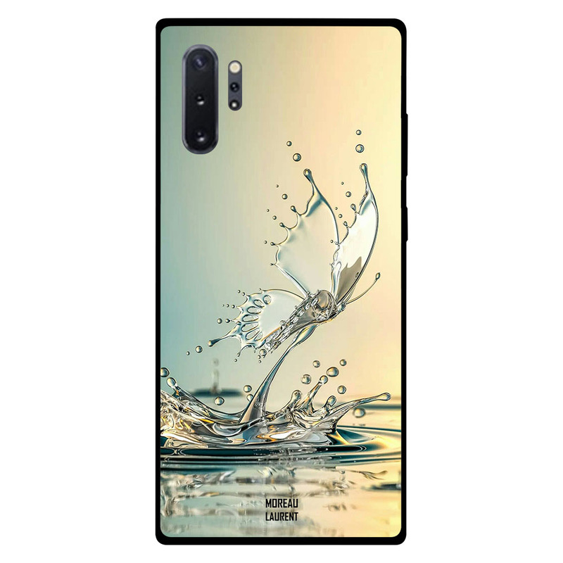 

Moreau Laurent Samsung Note Plus Mobile Phone Back Cover, Butterfly of Water Drops