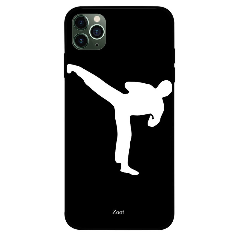 

Zoot Apple iPhone 11 Pro Max Mobile Phone Back Cover, Karate BNW