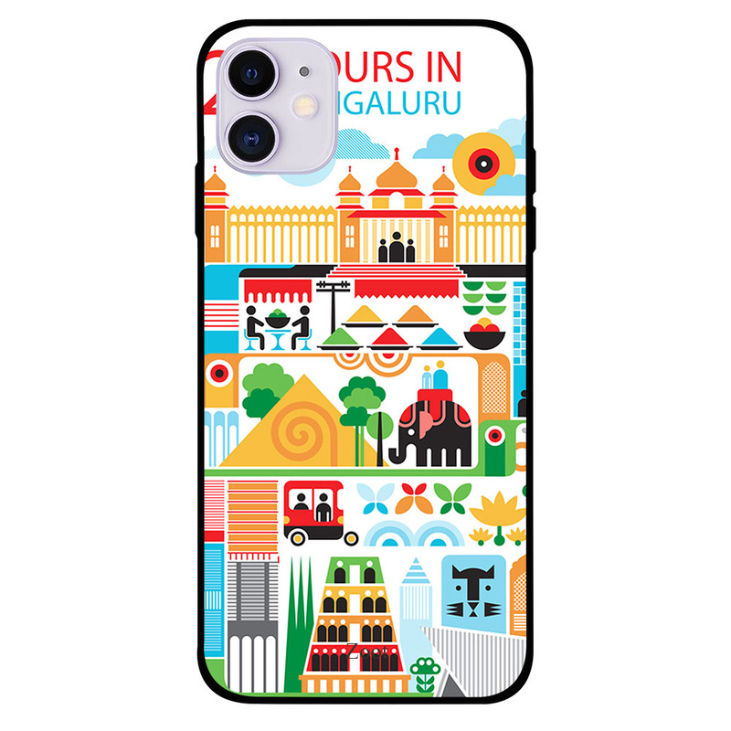 

Zoot Apple iPhone 11 Mobile Phone Back Cover, 24 Hours In Bengaluru