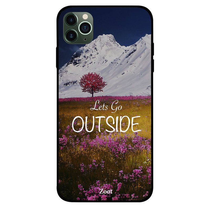 

Zoot Apple iPhone 11 Pro Max Mobile Phone Back Cover, Lets Go Outside