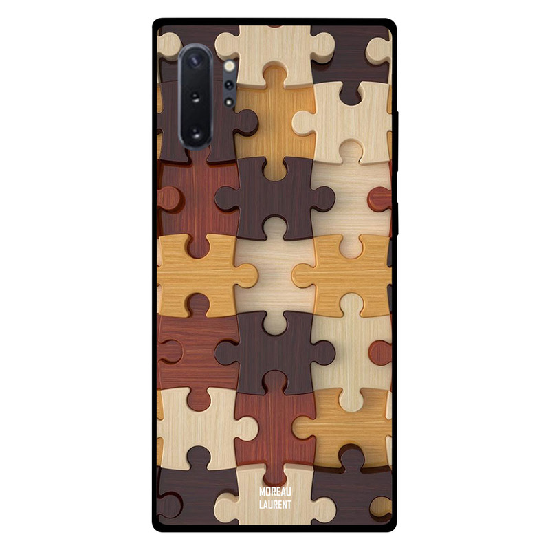 

Moreau Laurent Samsung Note Plus Mobile Phone Back Cover, Brown Color Wooden Puzzle Toys Pattern