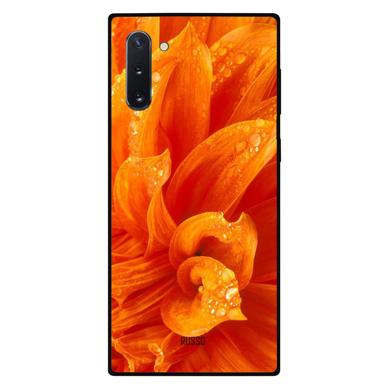 

Russo Samsung Note 10 Mobile Phone Back Cover, Marigold Petals