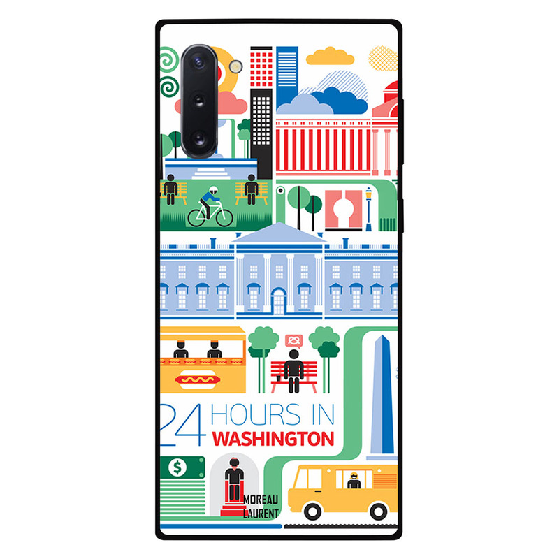 

Moreau Laurent Samsung Note 10 Mobile Phone Back Cover, 24 Hours in Washington