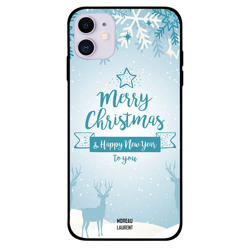 

Moreau Laurent Apple iPhone 11 Mobile Phone Back Cover, Merry Christmass & Happy New Year