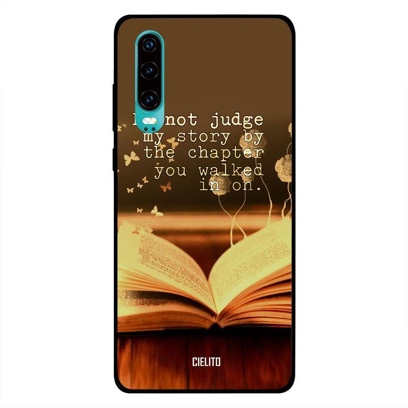 

Cielito Huawei P30 Mobile Phone Back Cover, Dont Judge My Story