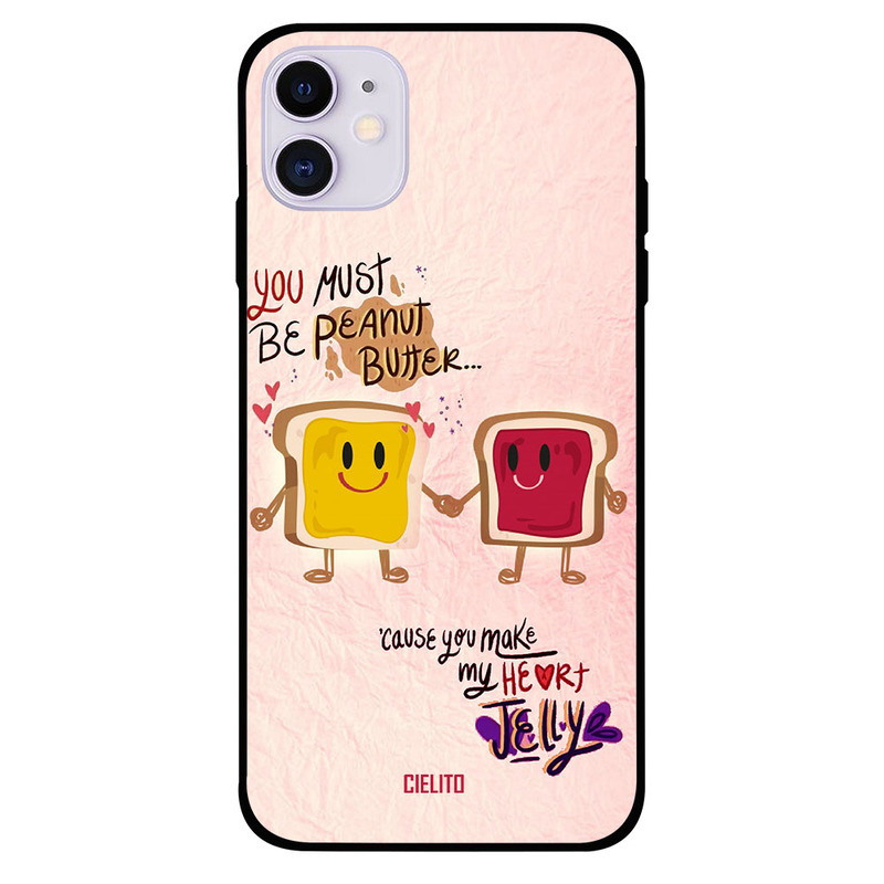 

Cielito Apple iPhone 11 Mobile Phone Back Cover, Peanut Butter