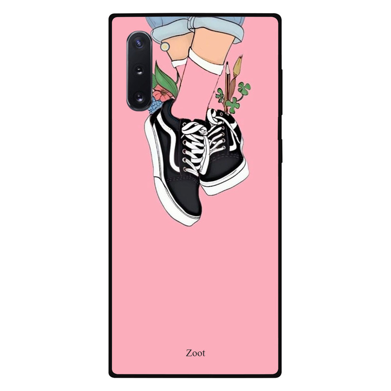 

Zoot Samsung Note 10 Mobile Phone Back Cover, Flowers N Shoes