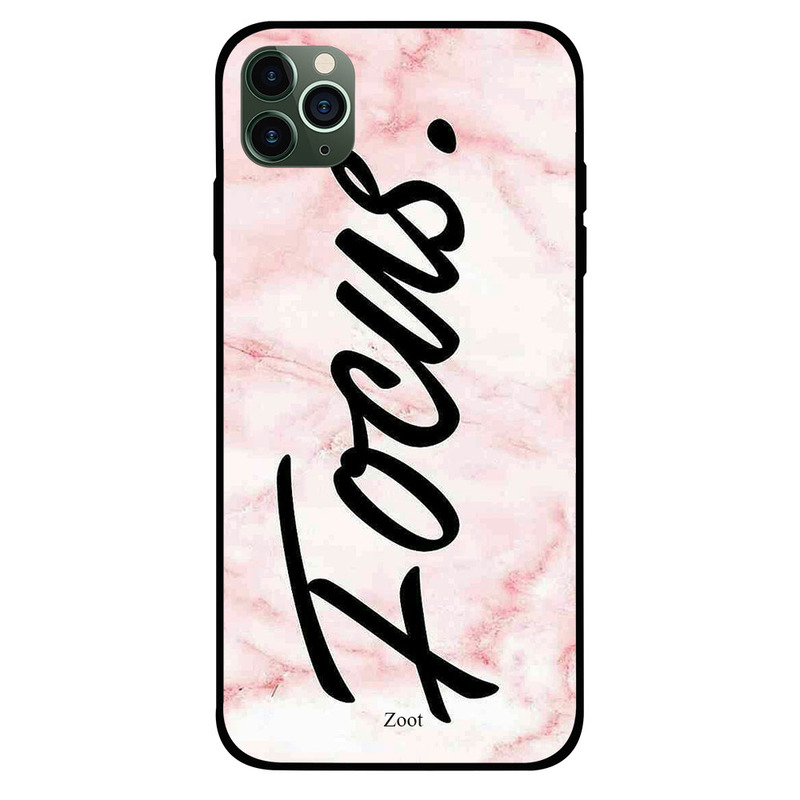 

Zoot Apple iPhone 11 Pro Max Mobile Phone Back Cover, Focus