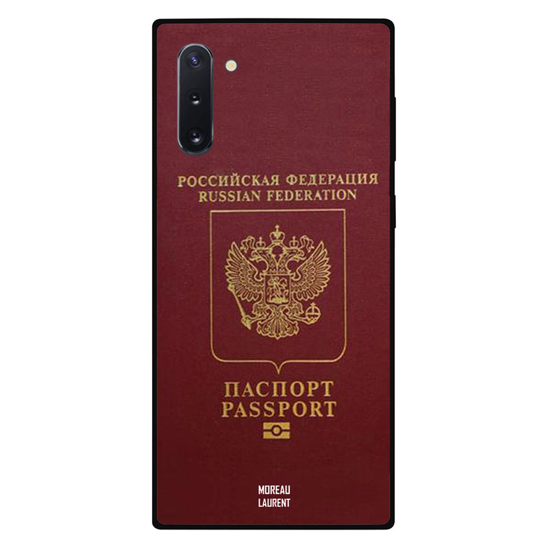

Moreau Laurent Samsung Note 10 Mobile Phone Back Cover, Russia Passport