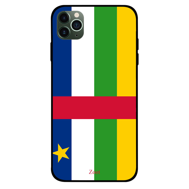 

Zoot Apple iPhone 11 Pro Max Mobile Phone Back Cover, Central Africa Republic Flag