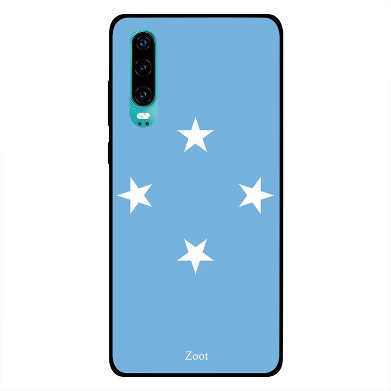 

Zoot Huawei P30 Mobile Phone Back Cover, Micronesia Flag