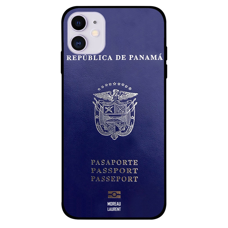 

Moreau Laurent Apple iPhone 11 Mobile Phone Back Cover, Panama Passport