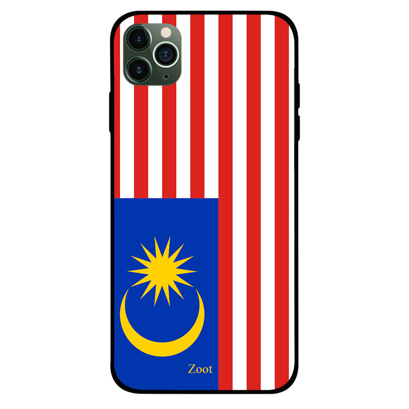 

Zoot Apple iPhone 11 Pro Mobile Phone Back Cover, Malaysia Flag