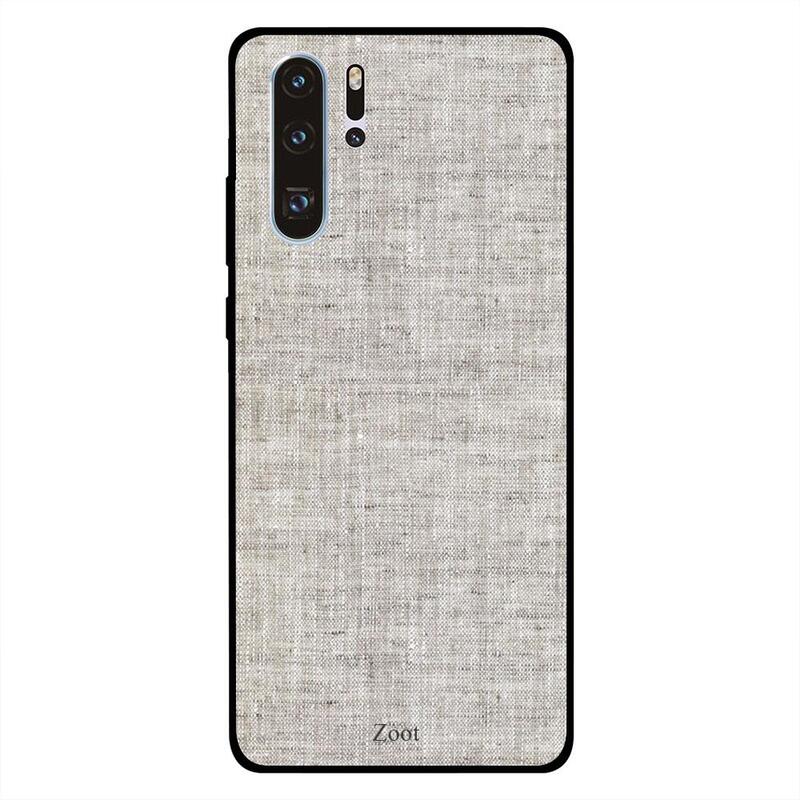 

Zoot Huawei P30 Pro Mobile Phone Back Cover, Grey Jeans Pattern