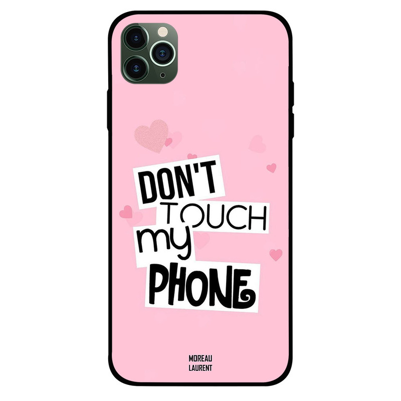 

Moreau Laurent Apple iPhone 11 Pro Mobile Phone Back Cover, Dont Touch My Phone Yo Idiot