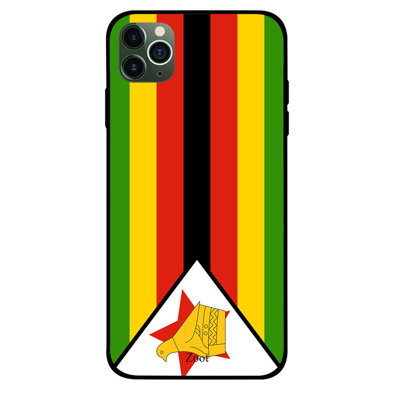 

Zoot Apple iPhone 11 Pro Max Mobile Phone Back Cover, Zimbabwe Flag