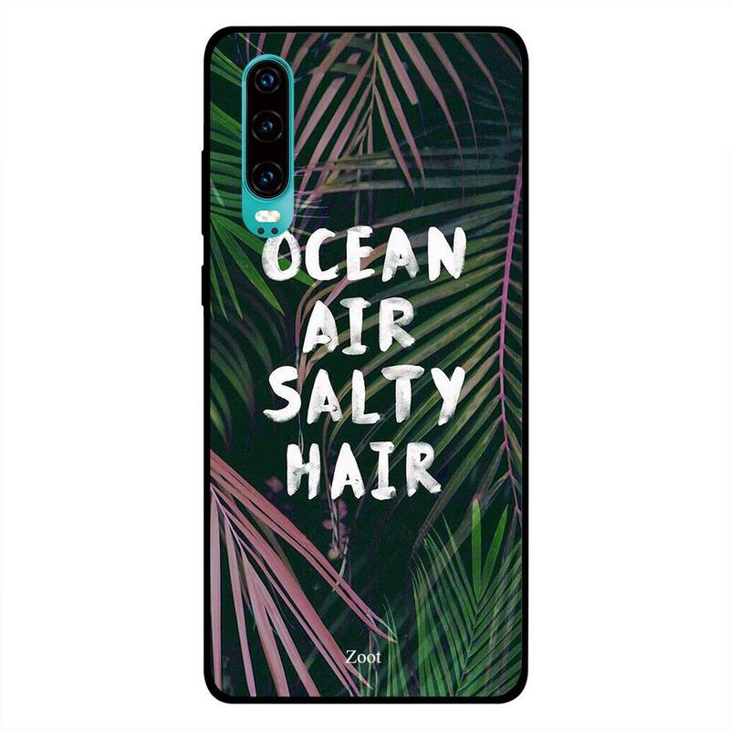 

Zoot Huawei P30 Mobile Phone Back Cover, Ocean Air Salty Hair