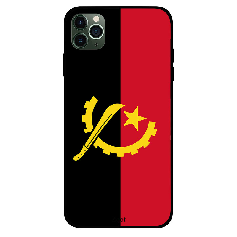 

Zoot Apple iPhone 11 Pro Mobile Phone Back Cover, Angola Flag
