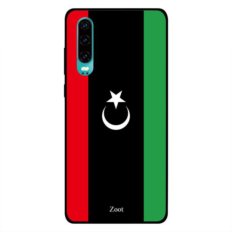 

Zoot Huawei P30 Mobile Phone Back Cover, Libya Flag