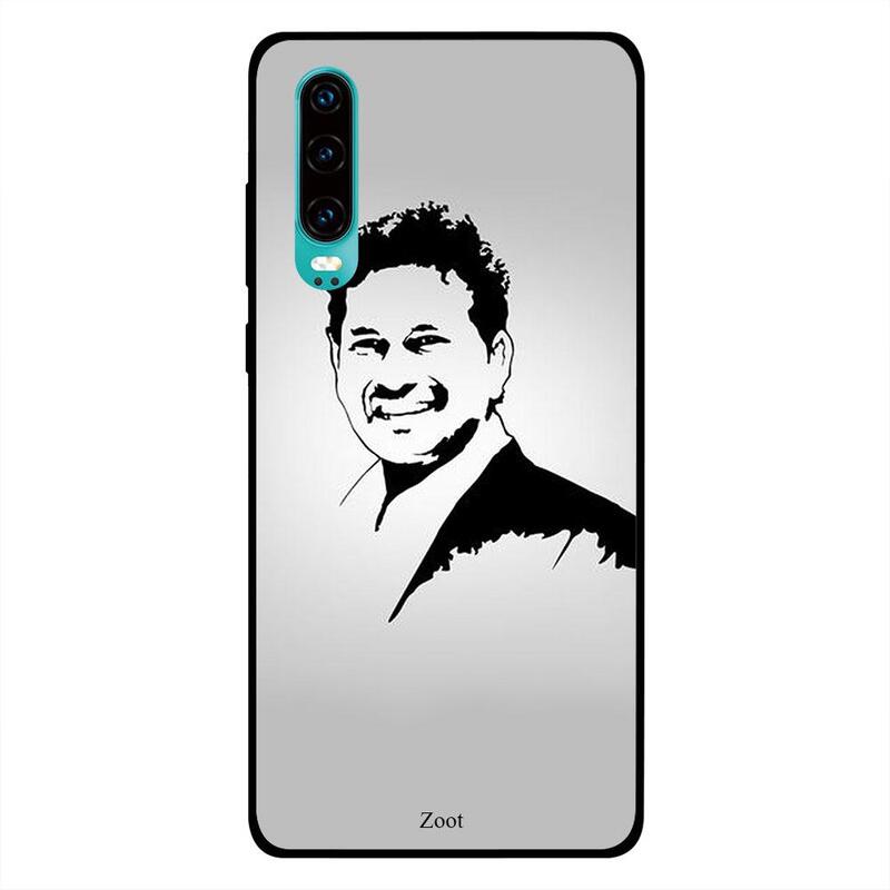 

Zoot Huawei P30 Mobile Phone Back Cover, Sachin Portrait