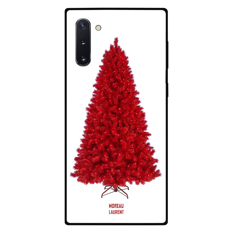 

Moreau Laurent Samsung Note 10 Mobile Phone Back Cover, Merry Christmas Red Tree