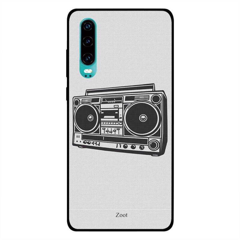 

Zoot Huawei P30 Mobile Phone Back Cover, Antique Radio