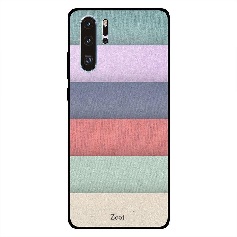 

Zoot Huawei P30 Pro Mobile Phone Back Cover, Multi Colors Cloth Pattern 2