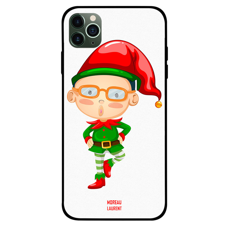 

Moreau Laurent Apple iPhone 11 Pro Max Mobile Phone Back Cover, Christmas Stylish Boy