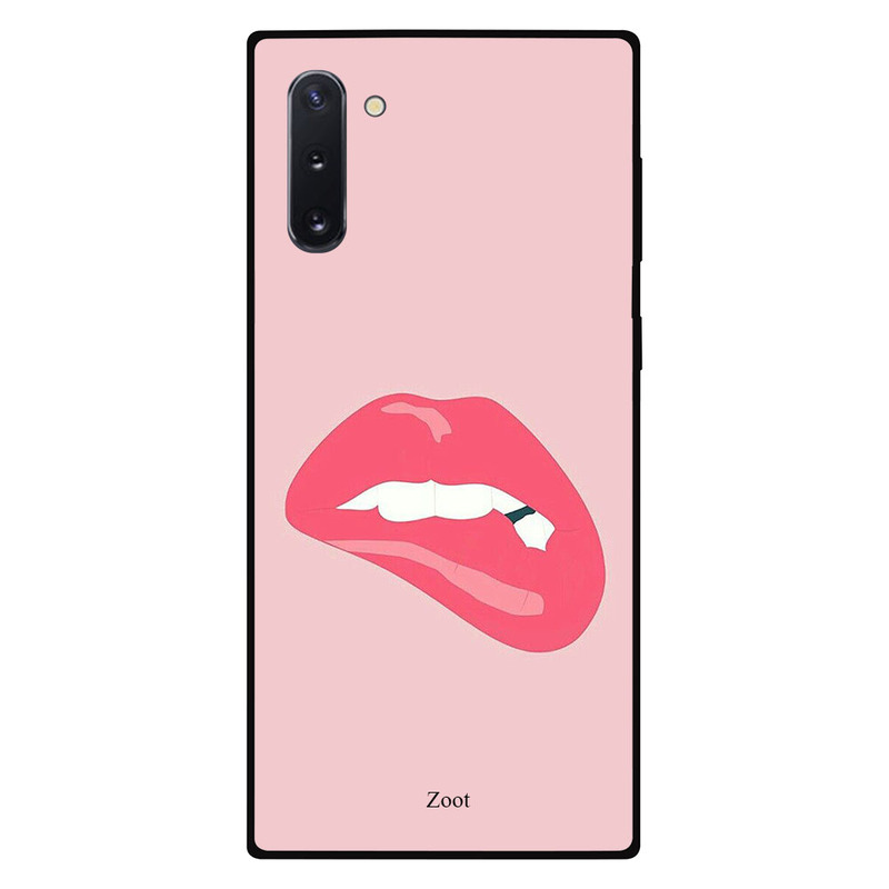 

Zoot Samsung Note 10 Mobile Phone Back Cover, Biting Lips